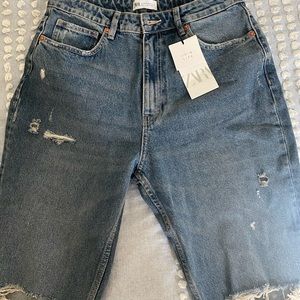 Mom Fit High-Rise Ankle Length Jeans